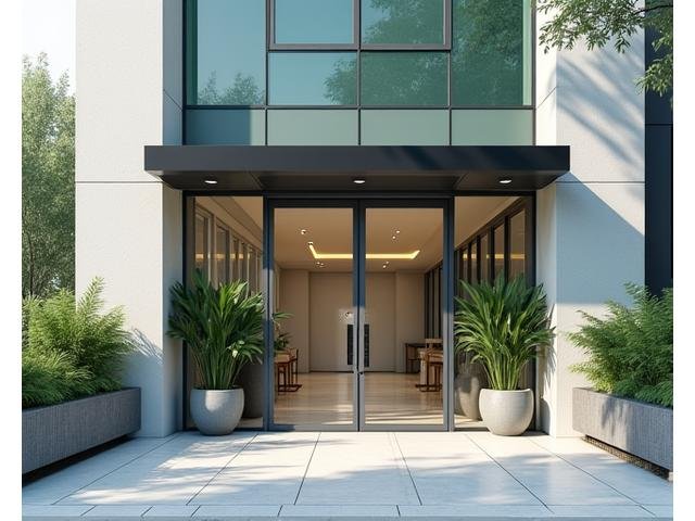 Εξωτερική όψη γραφείου EcoGleam στην Πάτρα