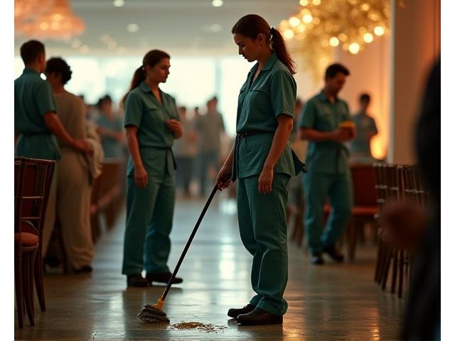 During-event maintenance and restroom monitoring