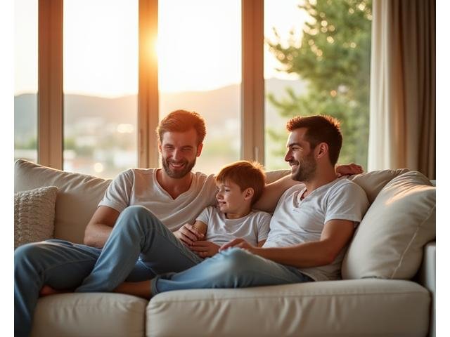 Οικογένεια να αναπνέει φρέσκο αέρα σε καθαρό σπίτι στην Πάτρα