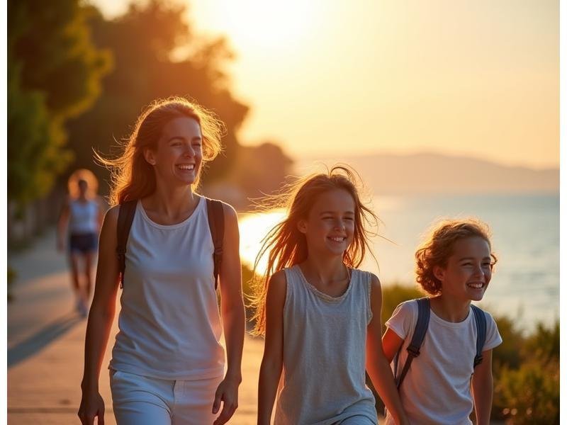 Οικογένεια απολαμβάνει ποιοτικό χρόνο αντί να καθαρίζει